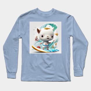 Strange Surfer World Long Sleeve T-Shirt